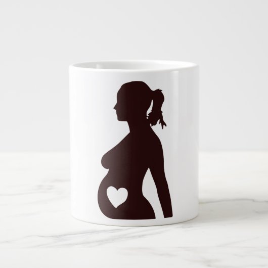 I LIEBE MEY BABY Jumbo-Tasse (Vorderseite)