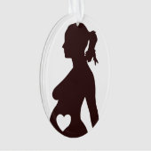 I LIEBE MEY BABY ORNAMENT (Vorderseite)
