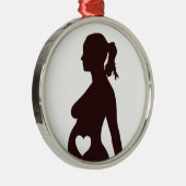 I LIEBE MEY BABY ORNAMENT AUS METALL (Rechts)