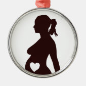 I LIEBE MEY BABY ORNAMENT AUS METALL (Vorne)