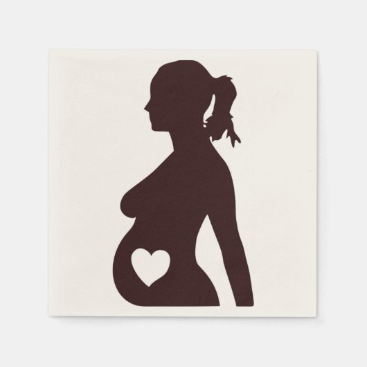 I LIEBE MEY BABY SERVIETTE (Vorderseite)