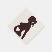 I LIEBE MEY BABY SERVIETTE (Ecke)