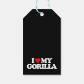I LIEBE MEY GORILLA GESCHENKANHÄNGER (Rückseite)