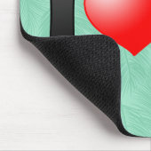 I Liebe-Meyers Papageien Mousepad (Ecke)