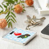 I Liebe-Meyers Papageien Schlüsselanhänger (Seite)