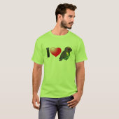 I Liebe-Meyers Papageien T-Shirt (Vorne ganz)