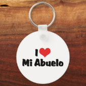 I Liebe Mi Abuelo Schlüsselanhänger (Vorderseite)