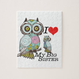 I-Liebe-Mi-Big-Sister Owls Multiple Product Select Puzzle
