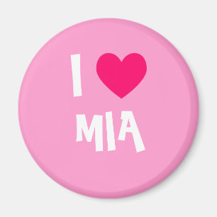 I Liebe Mia Magnet