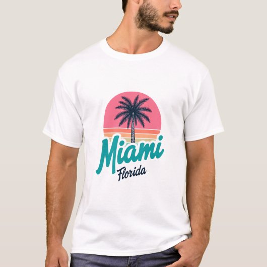 i Liebe miami florida T-Shirt (Vorderseite)