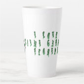 I Liebe Miami Gardens Florida Milchtasse (Vorderseite)