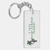 I Liebe Miami Gardens Florida Schlüsselanhänger (Vorderseite links)