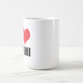 I Liebe Miami Kaffeetasse (Mittel)