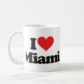 I Liebe Miami Kaffeetasse (Links)