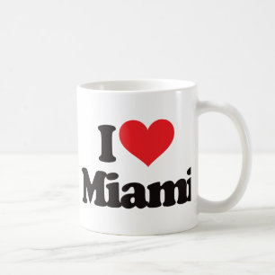 I Liebe Miami Kaffeetasse