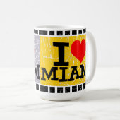 I Liebe Miami - Tasse (VorderseiteRechts)
