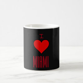 ~I Liebe Miami~ TASSE, KÜMMERN SIE! Kaffeetasse