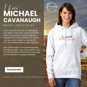 I Liebe Michael Cavanaugh Hoodie