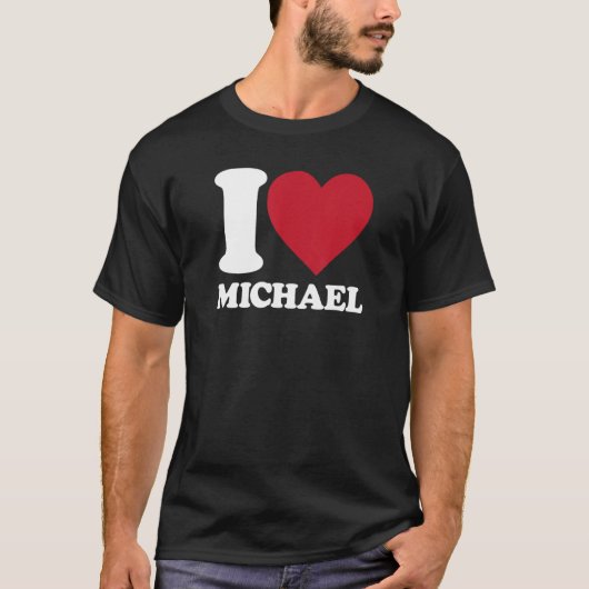 I Liebe Michael - I heart Michael T-Shirt (Vorderseite)