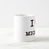 I Liebe Michael Kaffeetasse (Mittel)