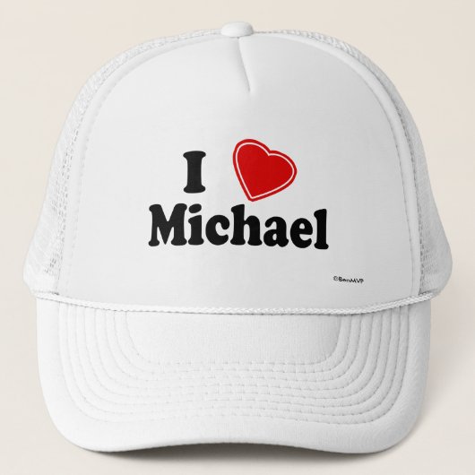 I Liebe Michael Truckerkappe (Vorderseite)