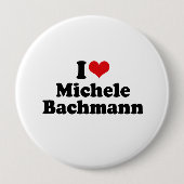 I LIEBE MICHELE BACHMANN BUTTON (Vorderseite)