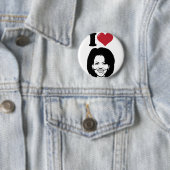 I Liebe Michelle Obama Button (Beispiel)