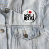 I Liebe Michelle Obama Button (Beispiel)