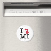 I Liebe Michigan Magnet (In Situ (Geschirrspüler))