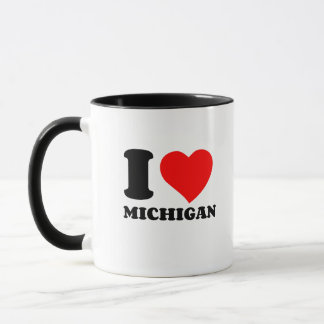 I LIEBE MICHIGAN TASSE
