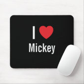 I Liebe Mickey Mousepad (Mit Mouse)