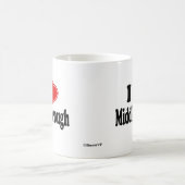 I Liebe Middlesbrough Kaffeetasse (Mittel)
