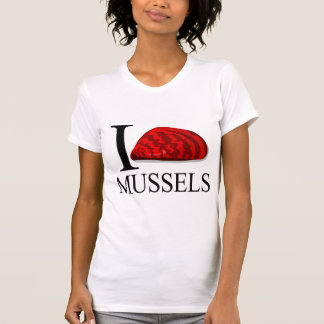 I Liebe-Miesmuschel-T - Shirts