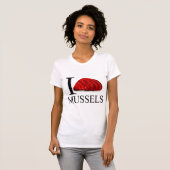 I Liebe-Miesmuschel-T - Shirts (Vorne ganz)