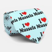 I Liebe-Miesmuscheln Krawatte (Gerollt)
