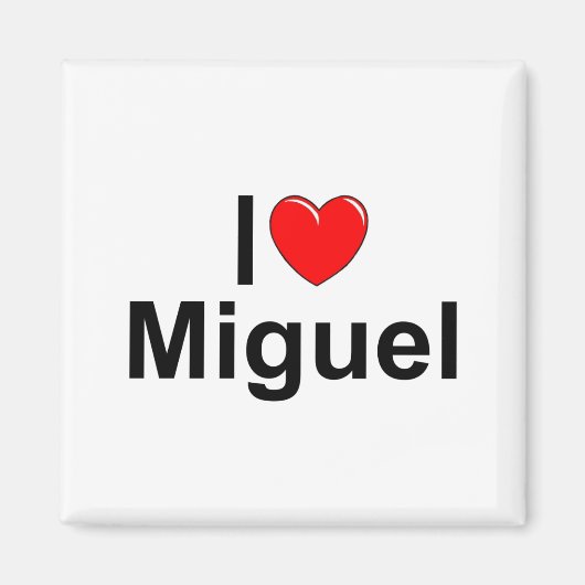 I Liebe Miguel Magnet (Vorne)