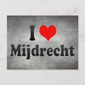 I Liebe Mijdrecht, Niederlande Postkarte
