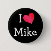I LIEBE MIKE BUTTON (Vorderseite)