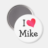I LIEBE MIKE MAGNET (Vorderseite/Rückseite)
