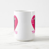 I Liebe-Mikro-Schweine Kaffeetasse (Mittel)