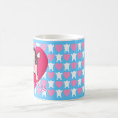 I Liebe-Mikro-Schweine Kaffeetasse (Mittel)