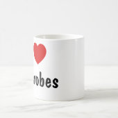 I Liebe Mikroben Kaffeetasse (Mittel)