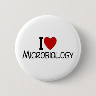 I Liebe Mikrobiologie Button