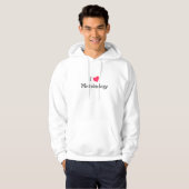 I Liebe Mikrobiologie Hoodie (Vorne ganz)
