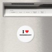 I Liebe Mikrobiologie Magnet (In Situ (Geschirrspüler))