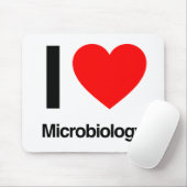 i Liebe Mikrobiologie Mousepad (Mit Mouse)