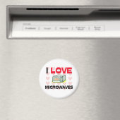 I Liebe Mikrowellen Magnet (In Situ (Geschirrspüler))