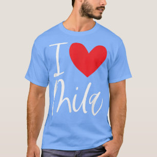 I Liebe Mila Name Personalisiert Girl BESTE FREUND T-Shirt