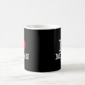 I Liebe Milan Amo Milano Illustration Kaffeetasse (Mittel)