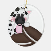 I Liebe-Milch-Kuh Keramikornament (Links)